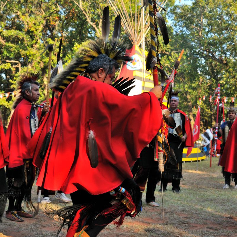 Kiowa Black Leggings Warrior Society Ceremonial